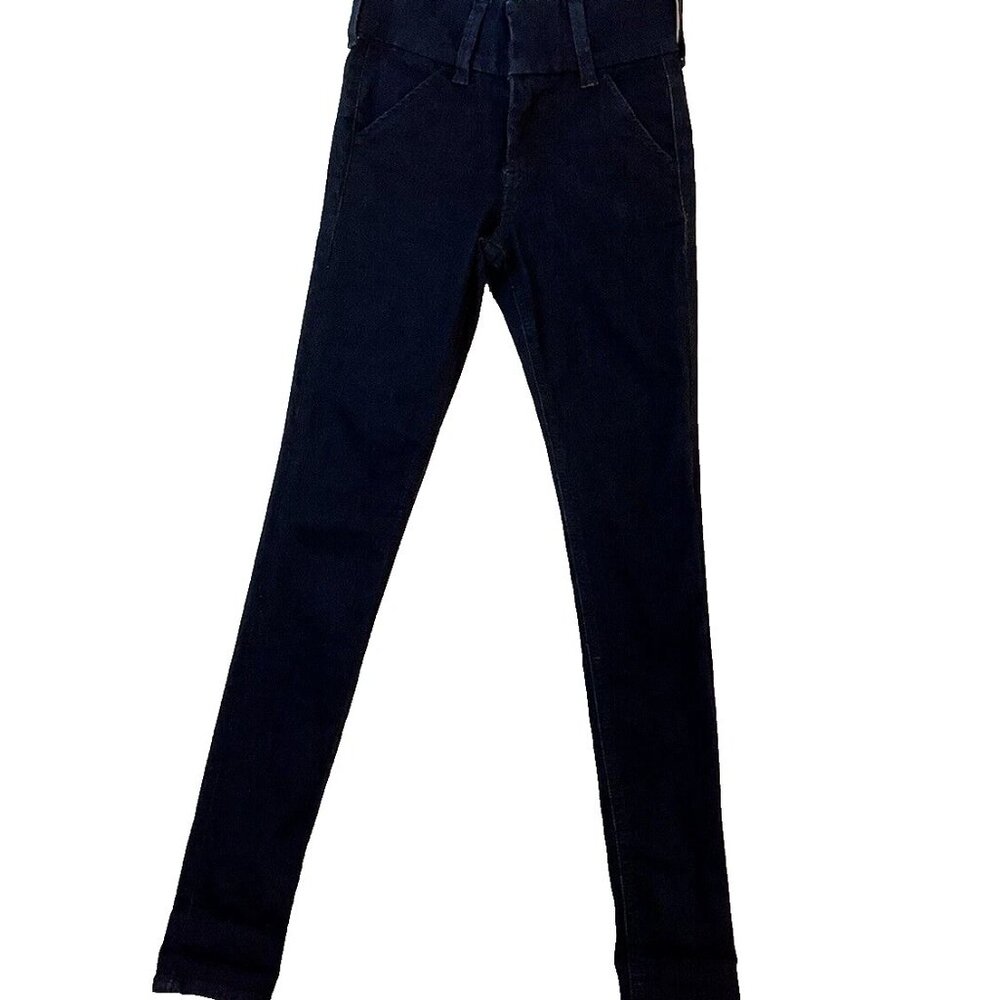 Express Women's Skinny High Rise Legging Jeans Blue Denim Stretch Size 2R